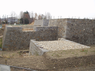 Yamagata castle restoration.